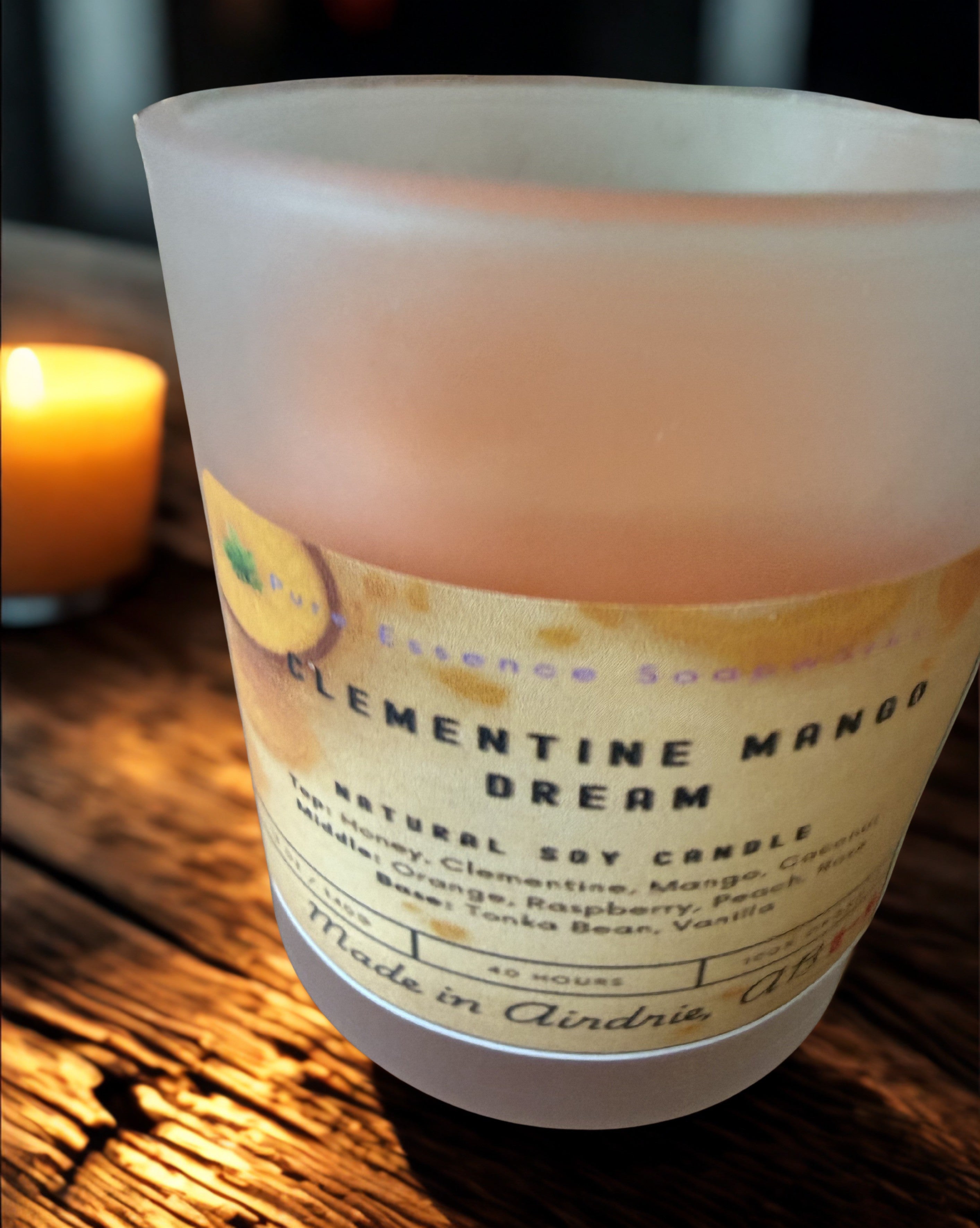 Hand-poured Soy Wax Candle