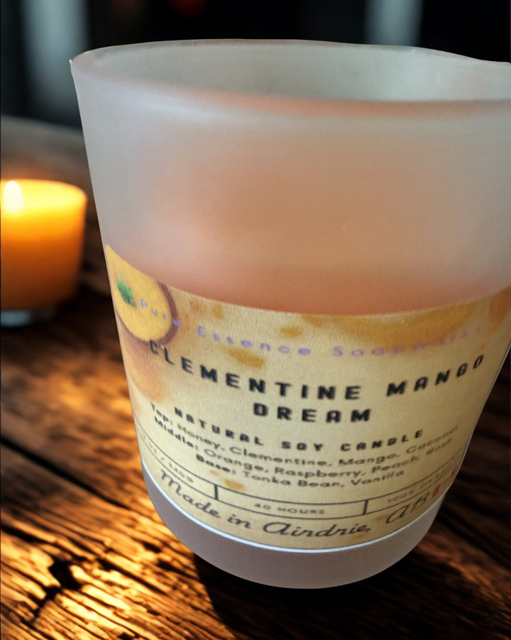 Hand-poured Soy Wax Candle
