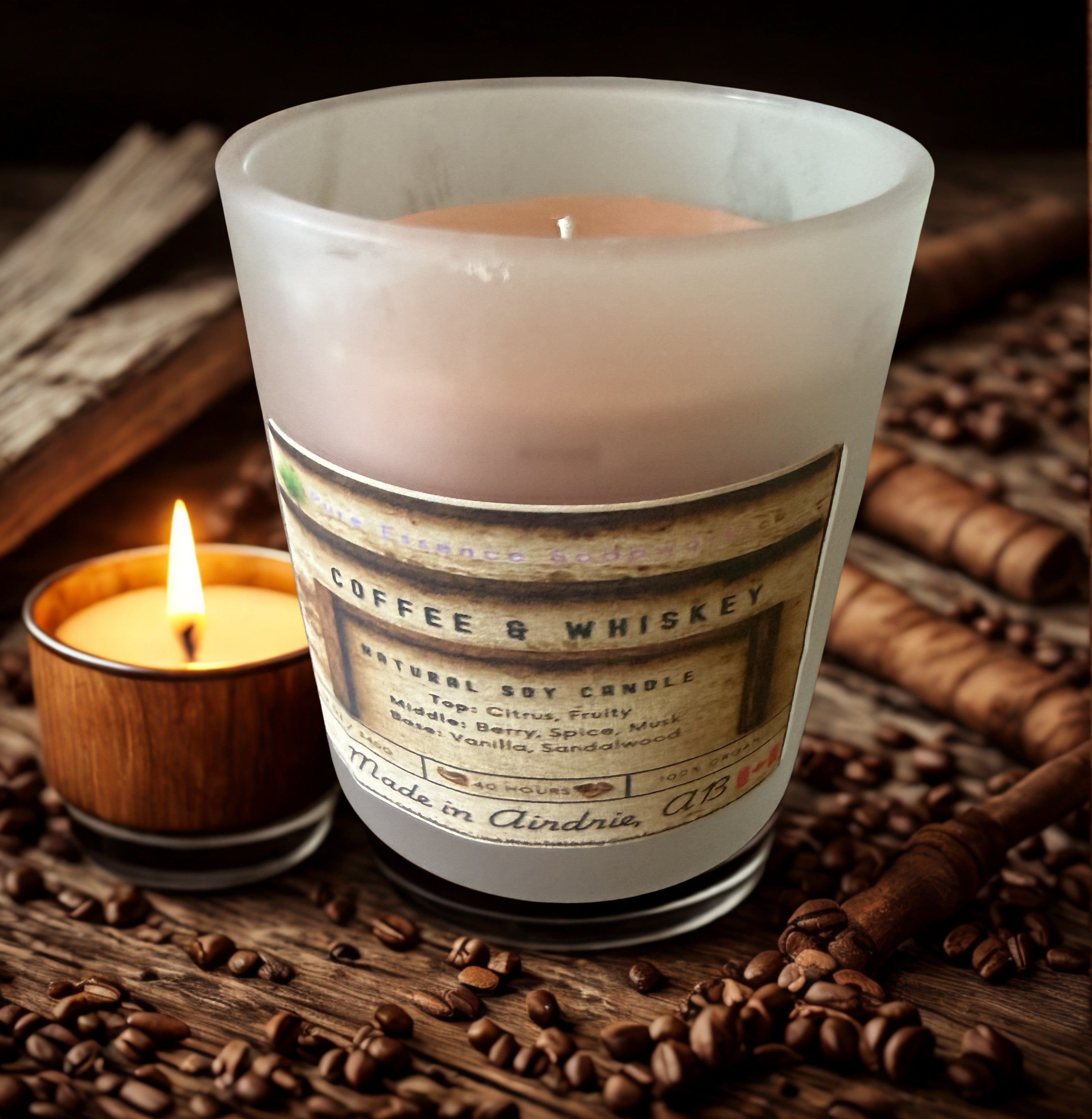Hand-poured Soy Wax Candle