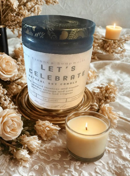 Candle-Let's Celebrate
