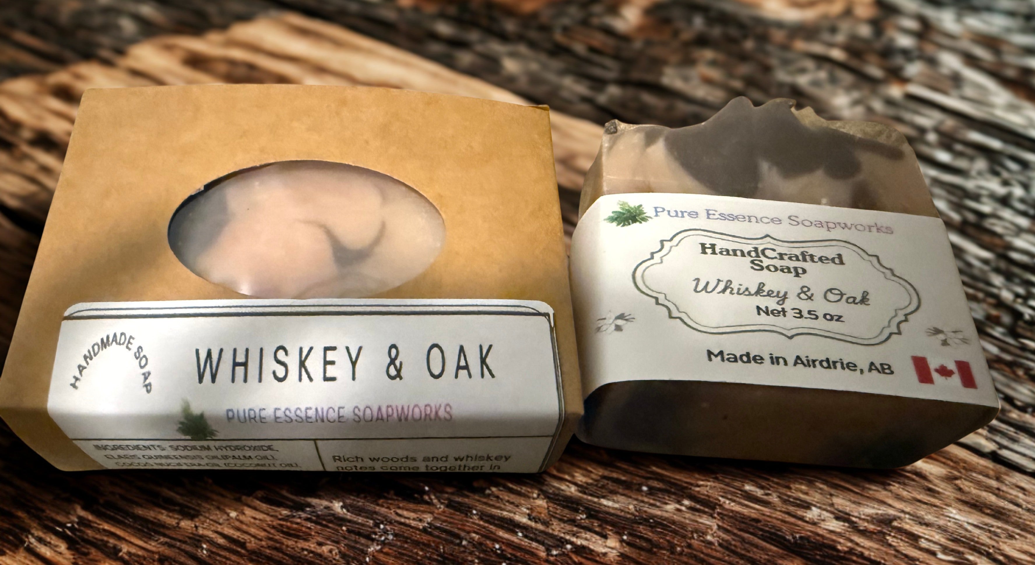 Handmade Soap-Whiskey & Oak
